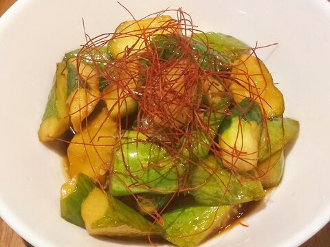 キュウリの炒め物